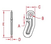 Anchor Snubber Line Drawing